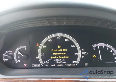 2013 Mercedes-Benz S 550 from USA, damaged, VIN WDDNG7DB7DA529960